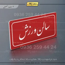تابلو لیزری سالن ورزش - تصویر 24